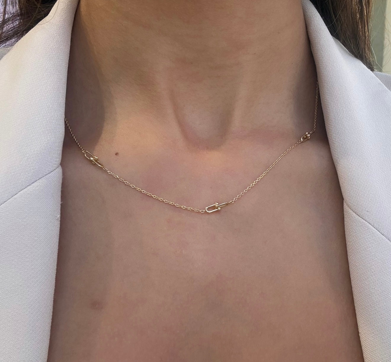 Fabriola’s 14k TIFFANY NECKLACE