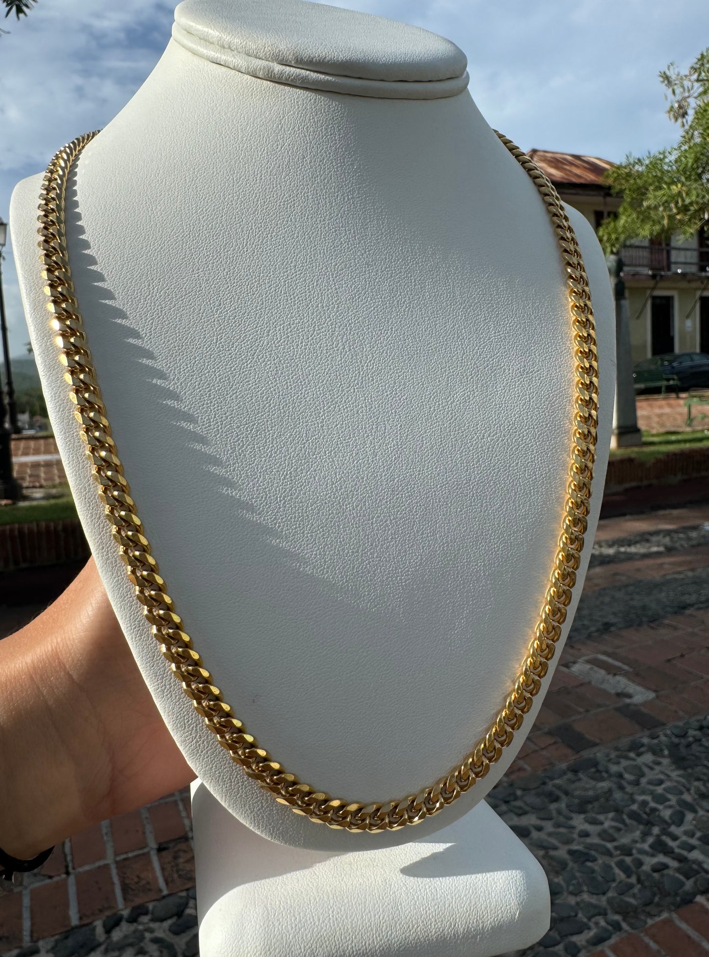 Steel Necklace B7095