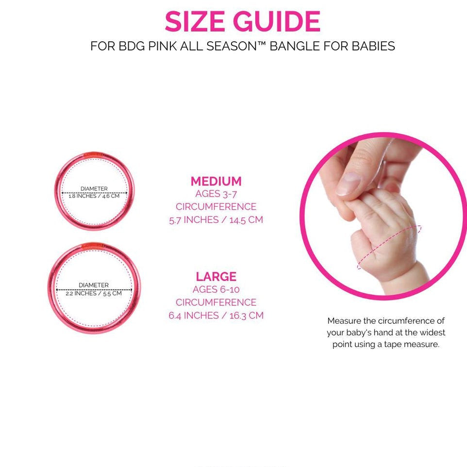 BABY BDG PINK BANGLES BUDHAGIRL