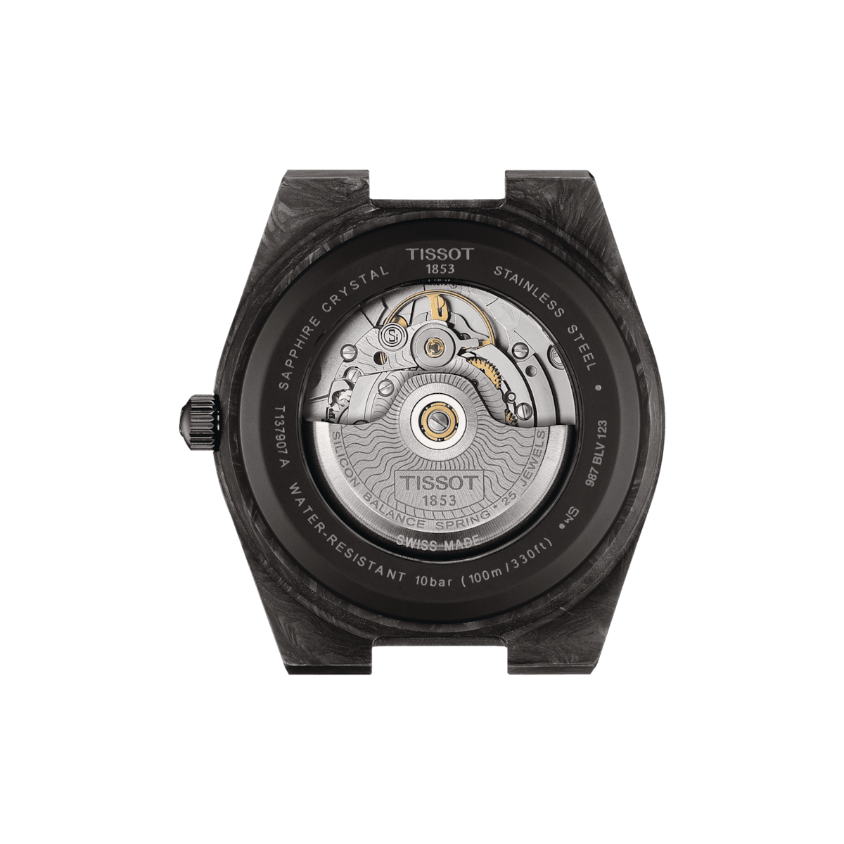TISSOT PRX POWERMATIC 80 40MM CARBON T137.907.97.201.00
