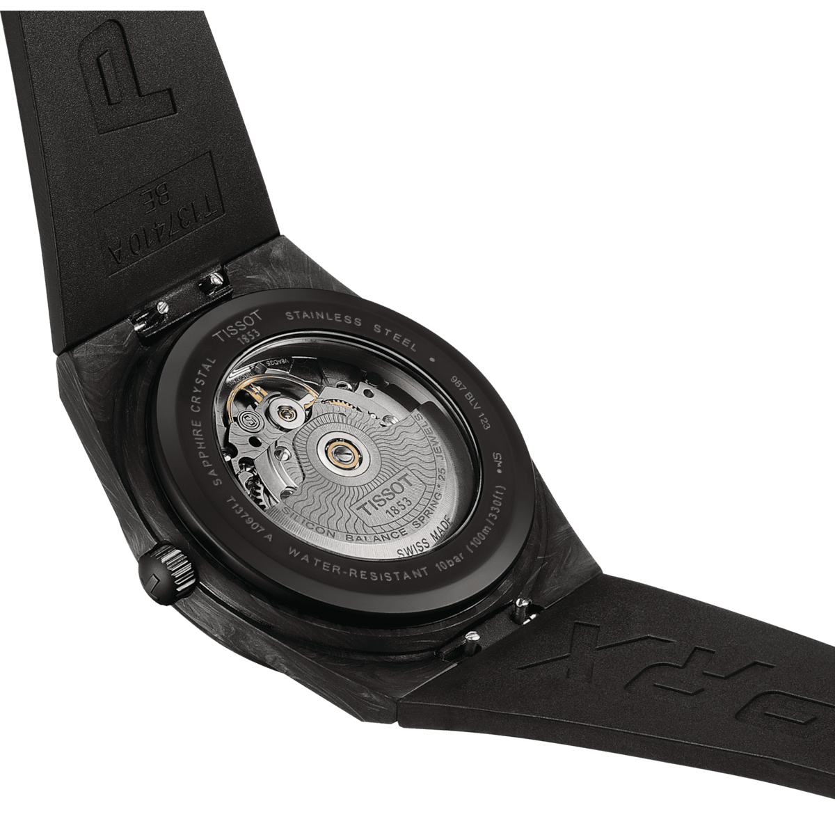 TISSOT PRX POWERMATIC 80 40MM CARBON T137.907.97.201.00
