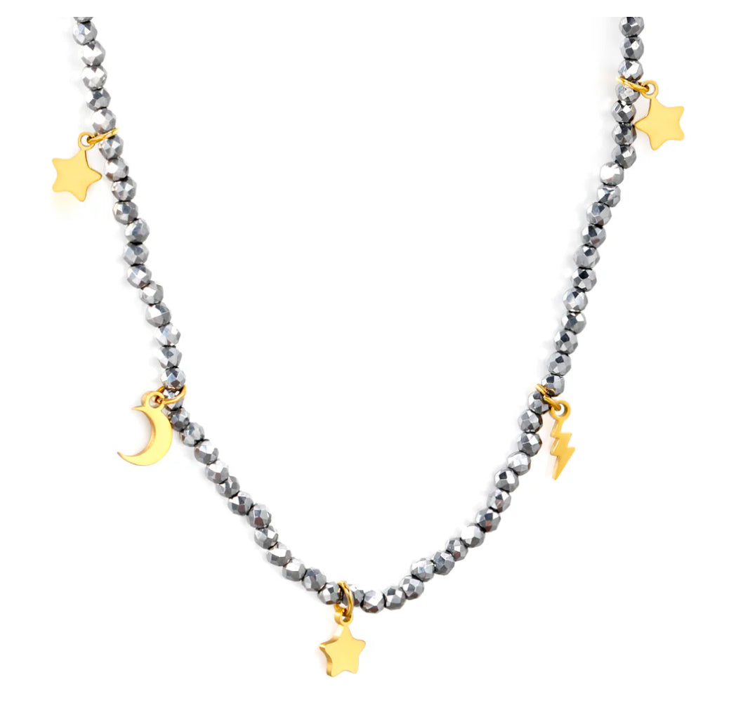Lightning and Stars Necklace