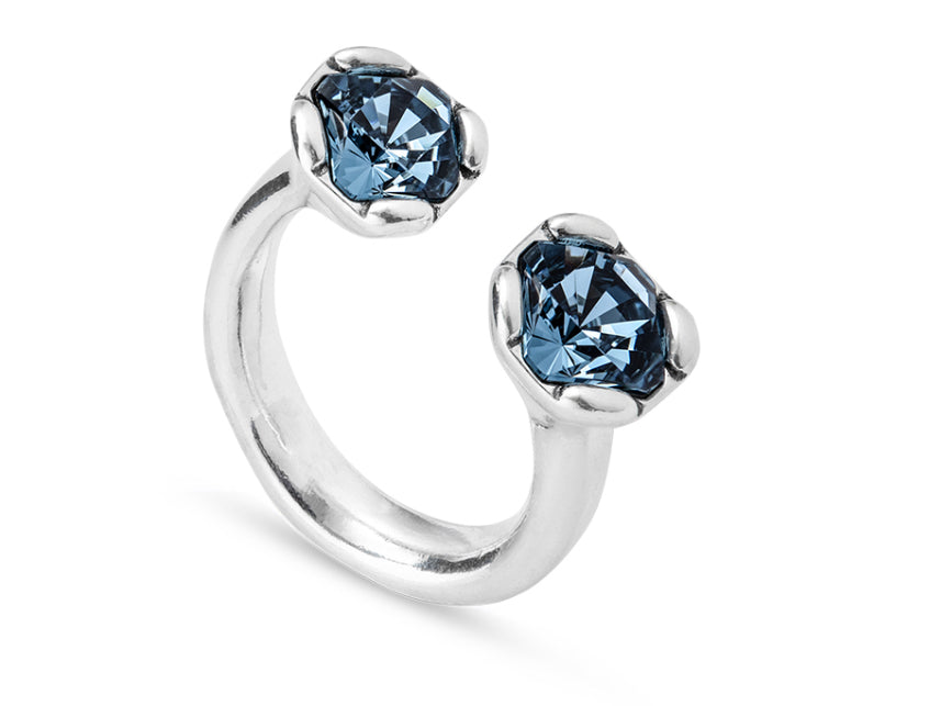 UNO DE 50 RINGS ANI0790AZUMTL