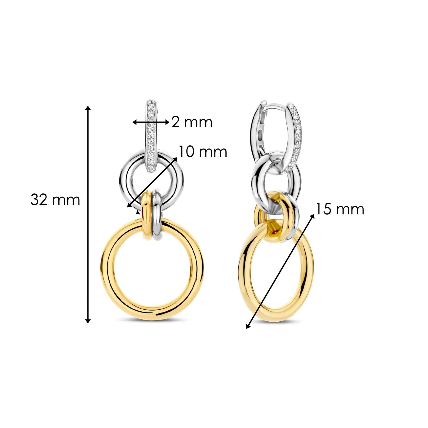 TI SENTO Earrings 78018ZY