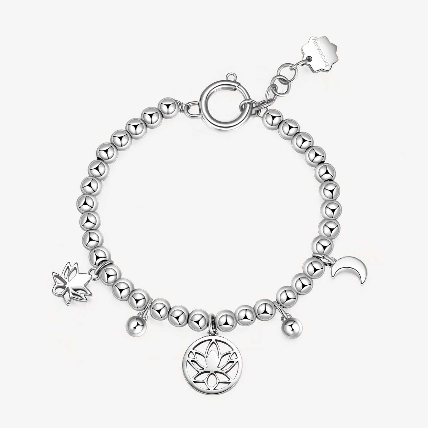 BRACELET CHAKRA LOTUS FLOWER BHKB115