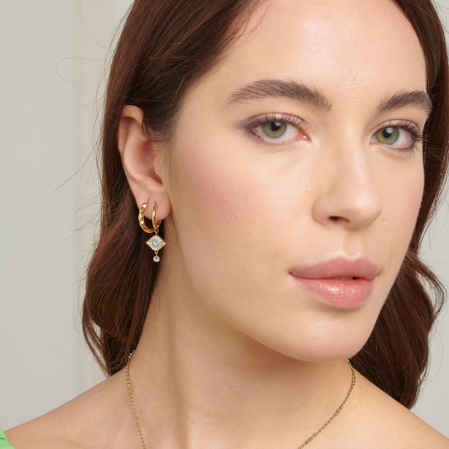 EARRING CHAKRA MYSTIC BHKE142