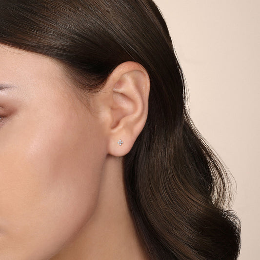 Gabriel & Co. 14K White Gold Diamond Stud Earrings EG14959W45JJ