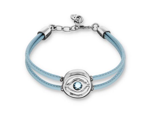 UNO DE 50 PUL2601 SILVER LEATHER