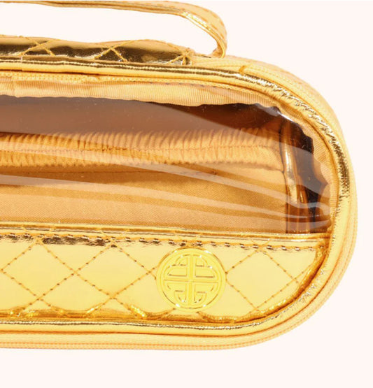 BUDHAGIRL GOLD TRAVEL CASE