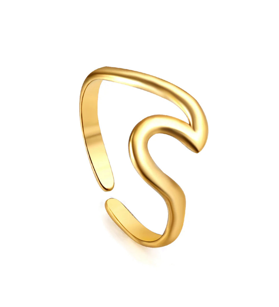 Sea Wave Ring