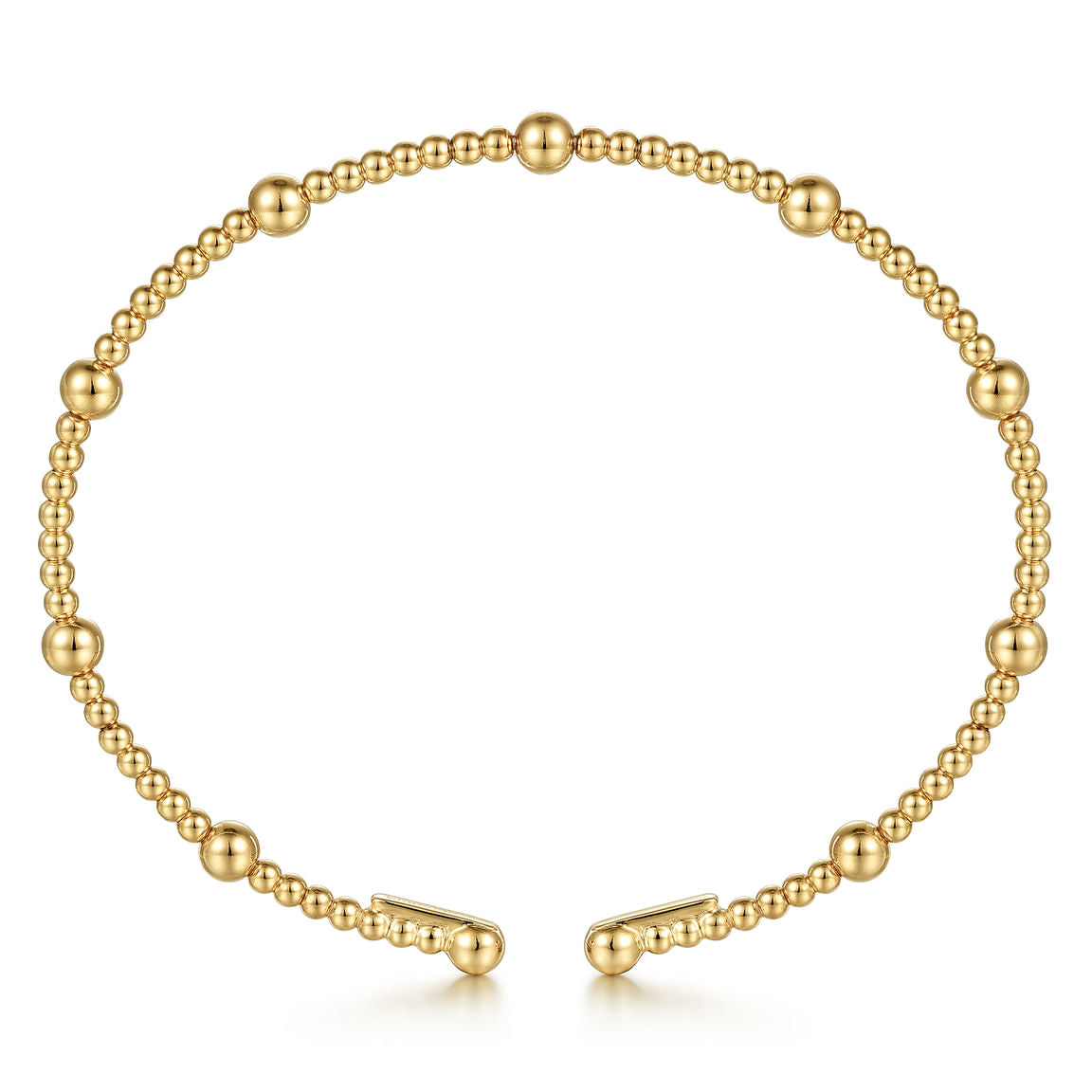 Gabriel & Co. 14K Yellow Gold Bujukan Split Bangle BG4603-57Y4JJJ