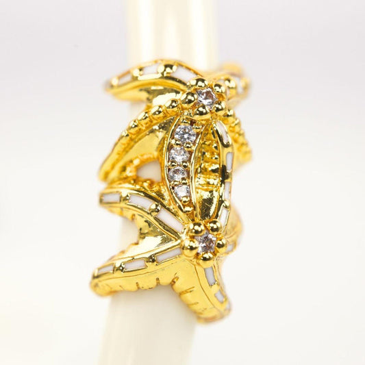 BUDHA FAUNA STARFISH IVORY