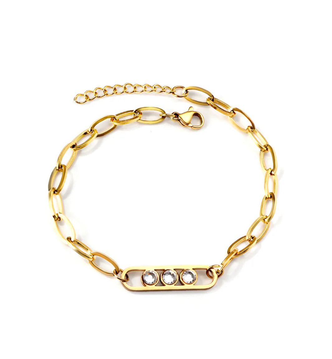 Andrea Steel Bracelet