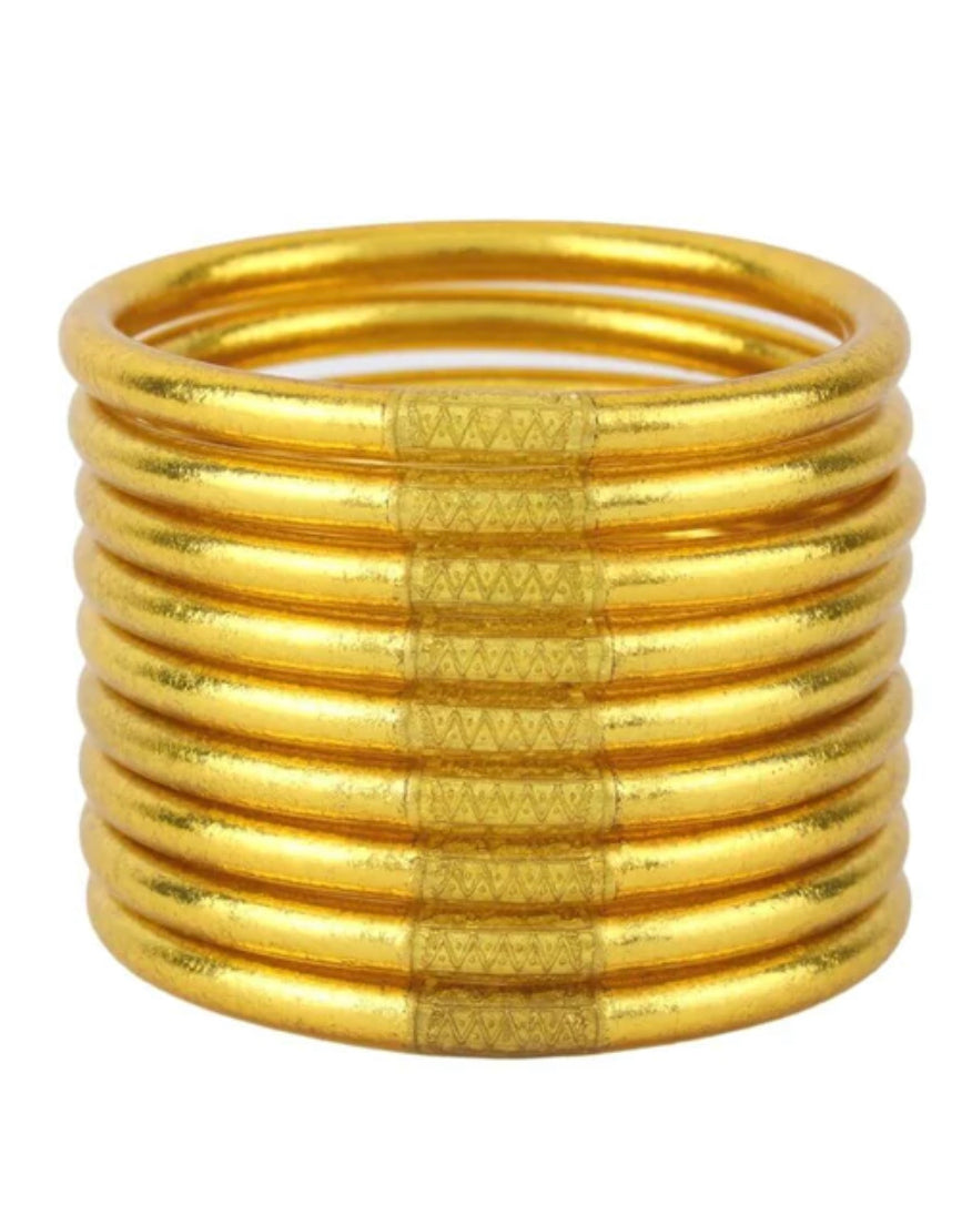GOLD BUDHAGIRL ALL WEATHER BANGLES