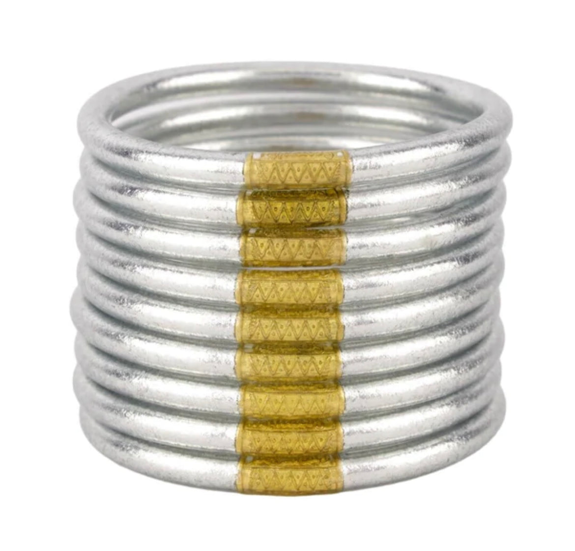 SILVER BUDHAGIRL ALL WEATHER BANGLES