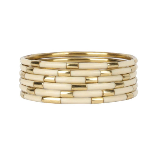 Veda Bangles Ivory