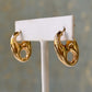Fabriola’s 14k GUCCI EARRINGS