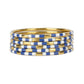 VEDA BANGLES BLUE/ WHITE