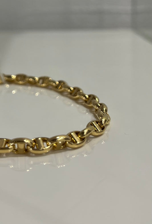 Italy Gold 14K  Gucci Marine Bracelet