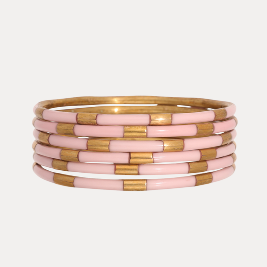 Veda Bangles Ice Rose