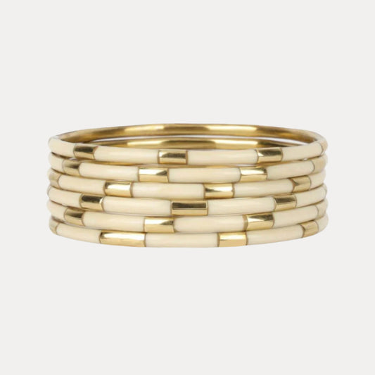 VEDA BANGLES IVORY