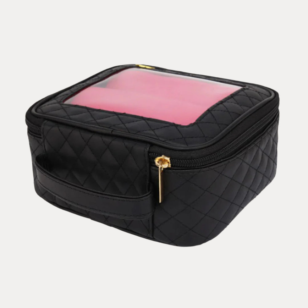 BUDHAGIRL BLACK TRAVEL CASE - LARGE