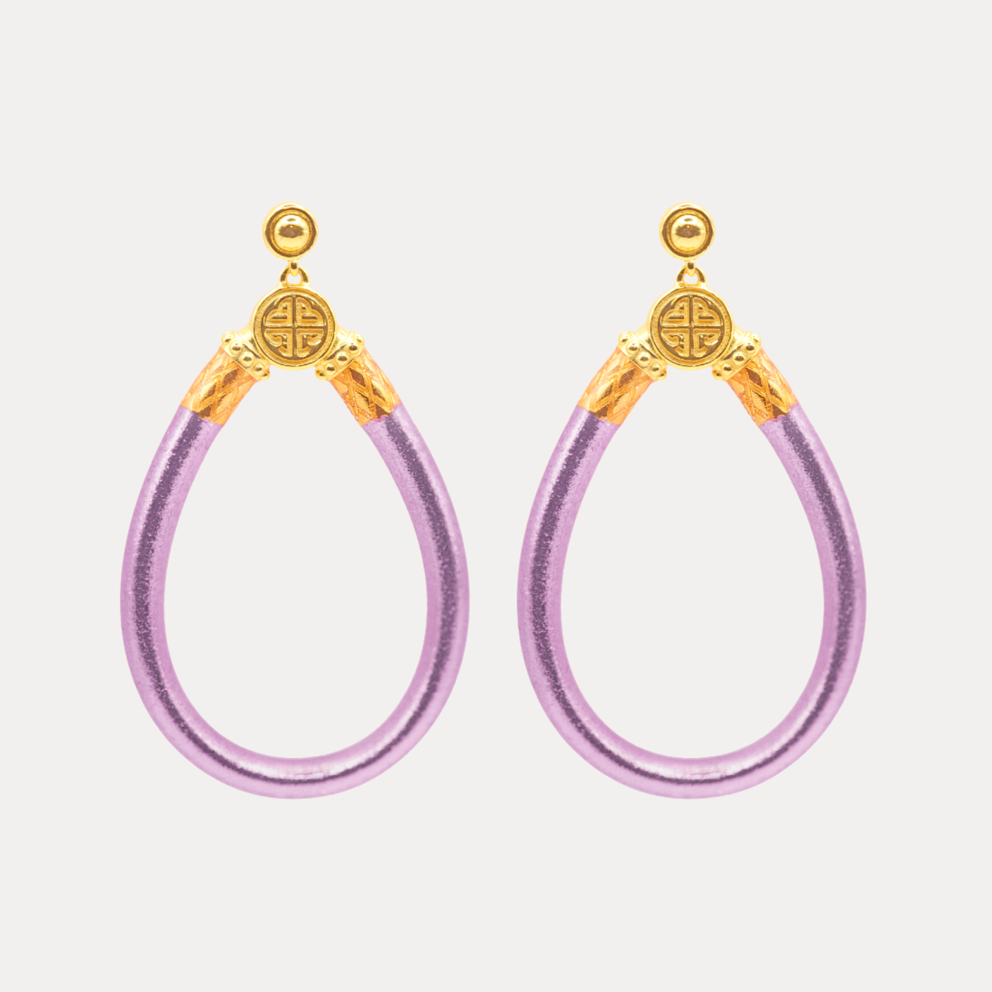NEW LILA BUDHAGIRL EARRINGS