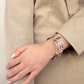 Budhagirl Lilac and White Veda Bangles