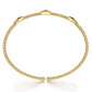 14k Yellow Gold Bujukan Pyramid Stations Bangle BG4421-57Y4JJJ*