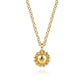 14K Yellow Plain Gold Bujukan Pendant Necklace NK8175Y4JJJ
