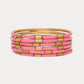 BLUSH VEDA BANGLES - SET OF 6