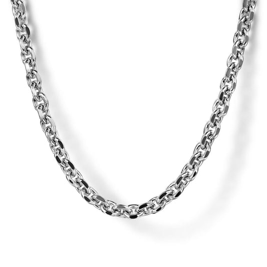 925 Sterling Silver Link Chain Necklace 3.6mm 22inch