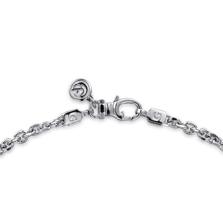 925 Sterling Silver Link Chain Necklace 3.6mm 22inch