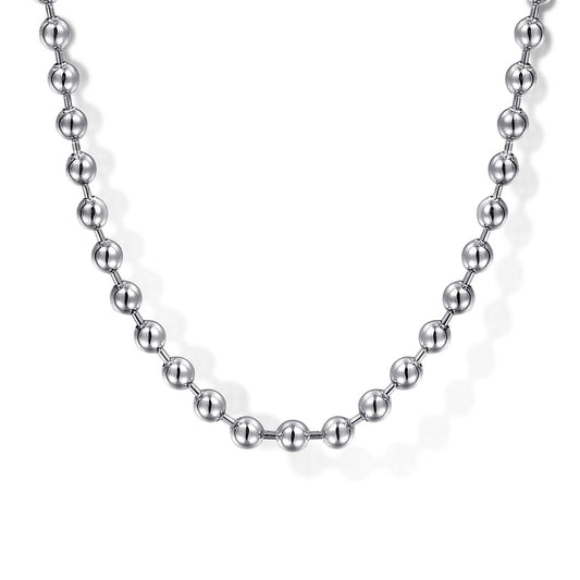 925 Sterling Silver Link Chain Necklace 3.6mm 22inch
