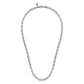 20 Inch 5.6mm 925 Sterling Silver Men's Solid Faceted Link Chain Necklace