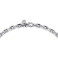 20 Inch 5.6mm 925 Sterling Silver Men's Solid Faceted Link Chain Necklace