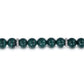 Sterling Silver and 8mm Malachite Beaded Bracelet TBM2080SVJMA