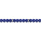 925 Sterling Silver Lapis Beaded Bracelet 6mm TBM2086SVJLP