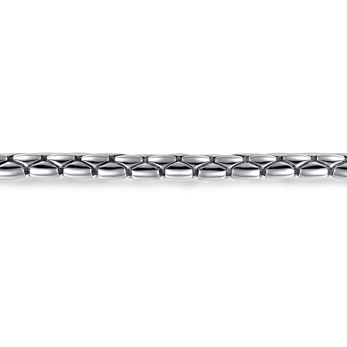 925 Sterling Silver Solid Chain Bracelet TBM4522SVJJJ