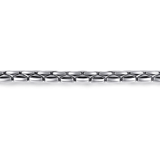 925 Sterling Silver Solid Chain Bracelet TBM4522SVJJJ
