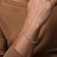 Solid Link Chain Bracelet 925 Sterling Silver TBM4806SVJJJ