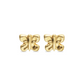 Stud earrings with a butterfly shape PEN1067