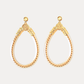 GOLD BIBI ALL WEATHER BUDHAGIRLS EARRINGS