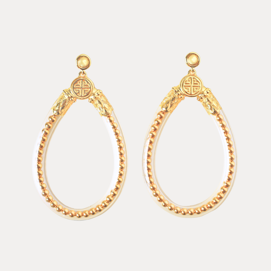 GOLD BIBI ALL WEATHER BUDHAGIRLS EARRINGS
