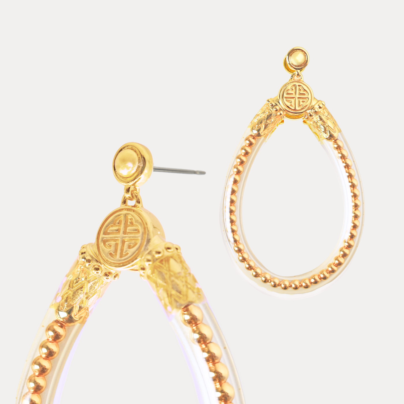 GOLD BIBI ALL WEATHER BUDHAGIRLS EARRINGS