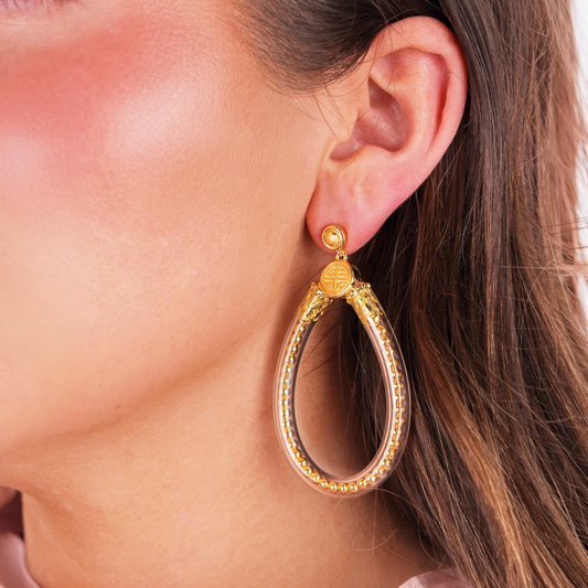 GOLD BIBI ALL WEATHER BUDHAGIRLS EARRINGS