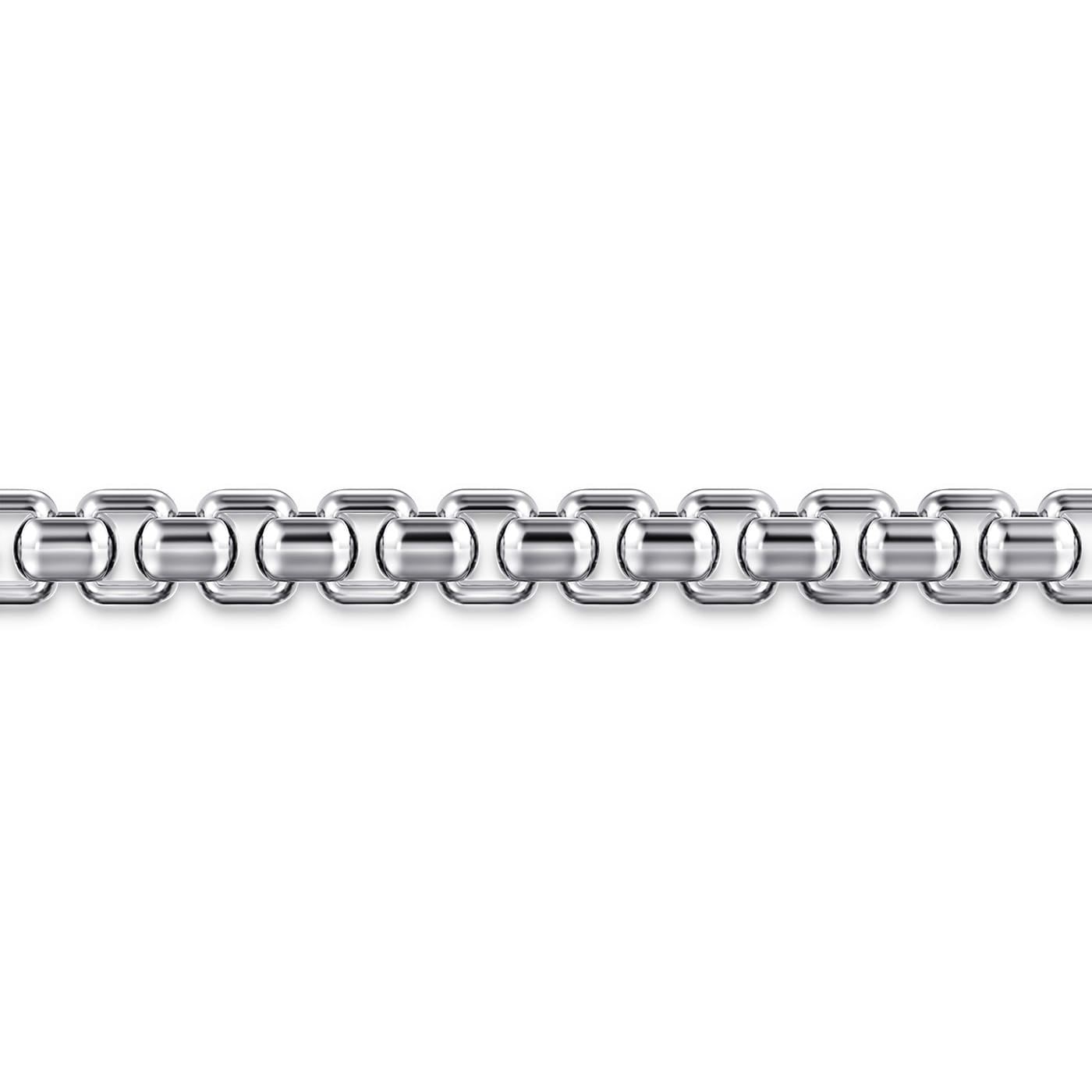 5mm 925 Sterling Silver Men’s Solid Round Box Chain Bracelet TBM2234SVJJJ