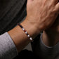 Beaded Bracelet 925 Sterling Silver Tiger Eye 6mm TBM4531SVJTE