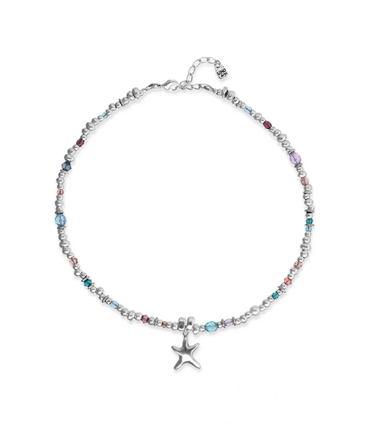UNO DE 50 Prisma Necklace COL2095MCLMTL