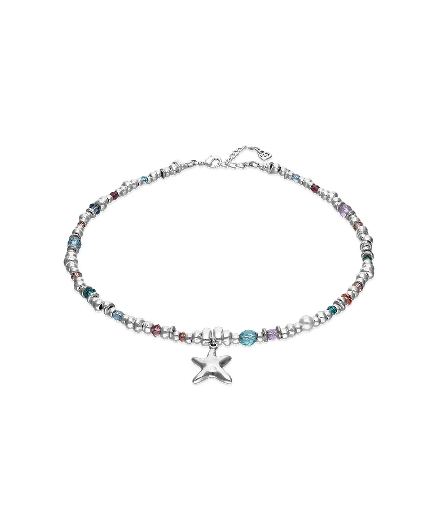 UNO DE 50 Prisma Necklace COL2095MCLMTL